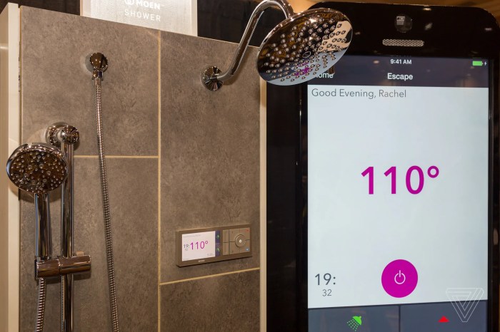 Moen smart shower siri alexa support