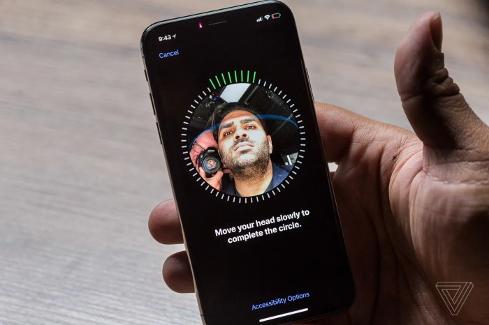 Iphone x face data shared with developers