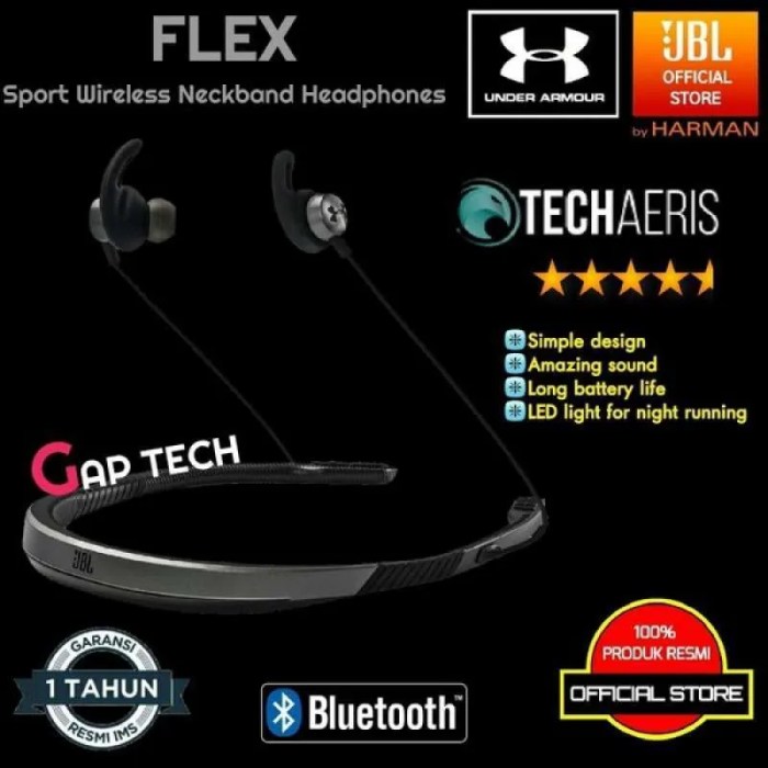 Jbl under armour ua sport wireless flex headphones