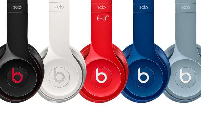 Beats solo2 headphones now comes in iphone colors