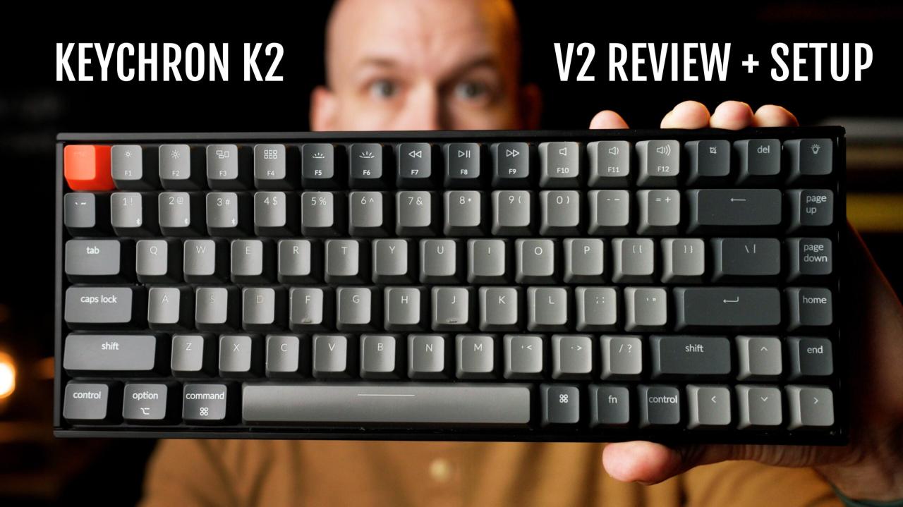 Keychrons k2 he turns magnets and wood into an affordable mechanical keyboard