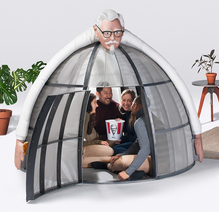 Kfc internet escape pod