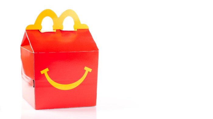 Mcdonalds happy meal activity tracker irritation