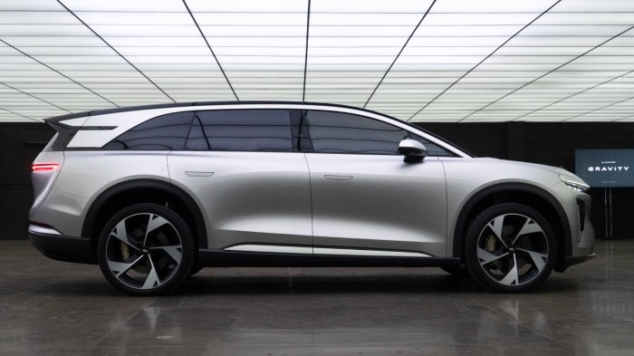 Lucid motors trademark gravity suv charging