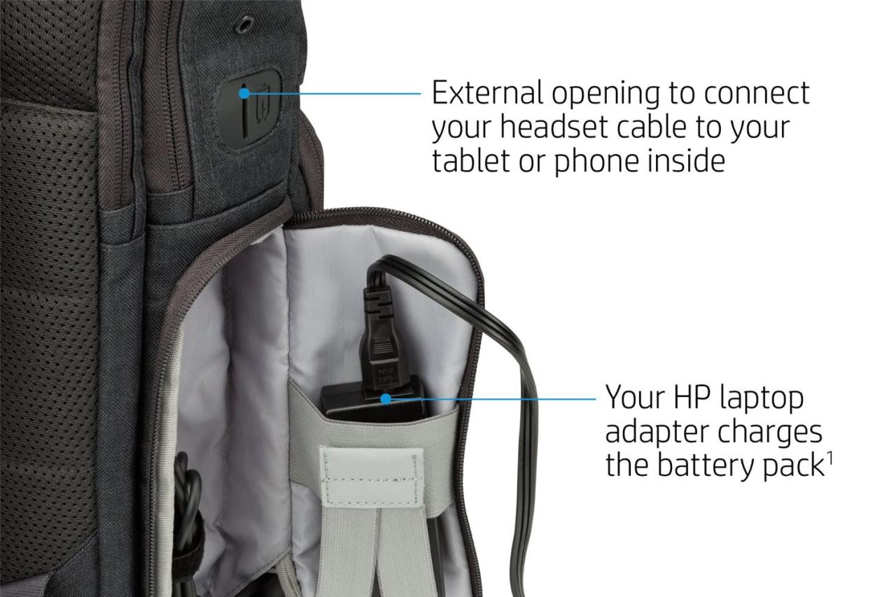 Hp launches backpack that charges laptops