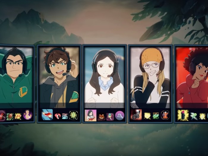 League of legends turned into anime