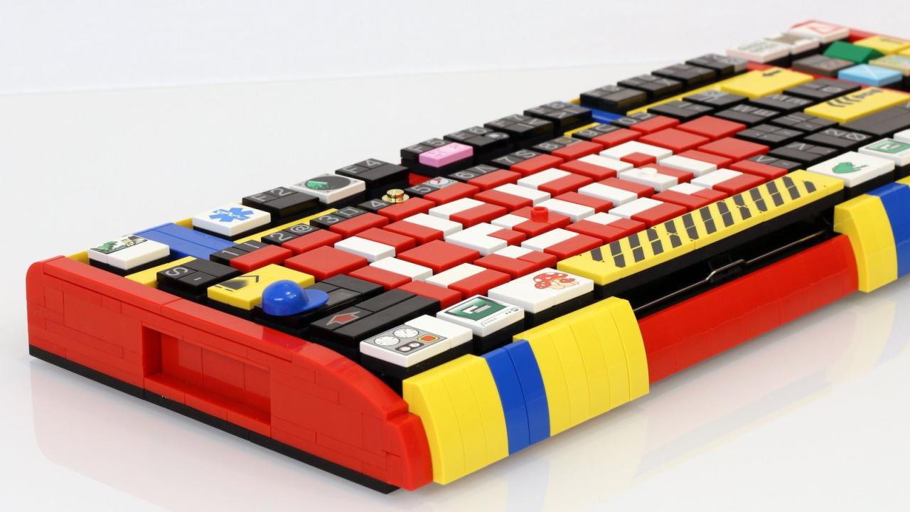 Diy mechanical lego keyboard