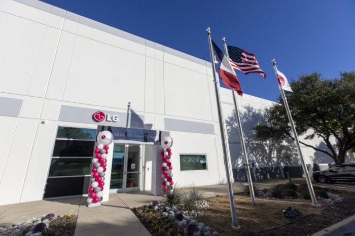 Lg opens its first us ev charging factory in texas