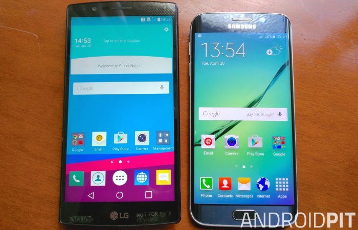 Lg g4 galaxy s6 speed test