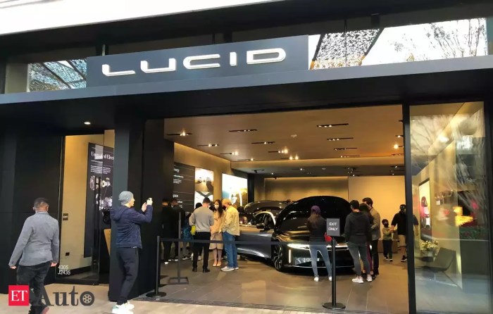 Lucid motors first quarter deliveries production