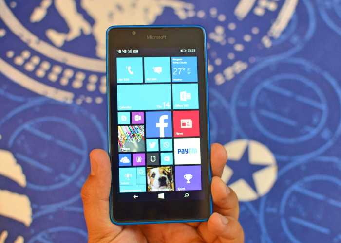 Microsoft lumia 540 with dual sim announced