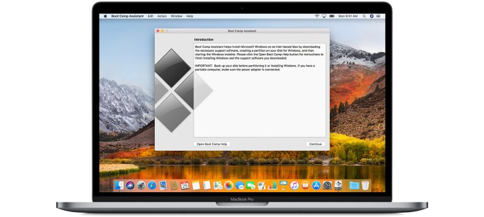 Boot camp for mac pro will only support windows 8 or higher