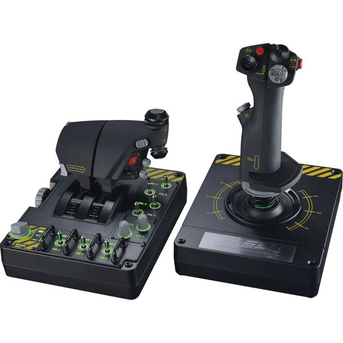 Mad catz announces saitek x 55 rhino h o t a s system