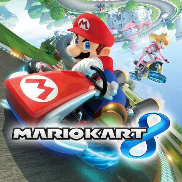 Mario kart 8 and super smash bros for wii u detailed