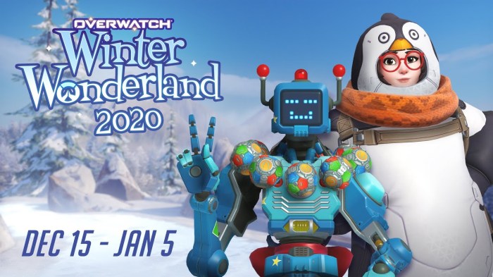 Overwatch winter wonderland is live