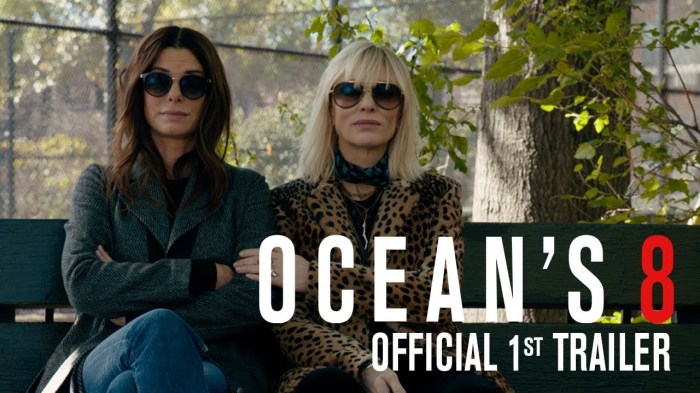 First oceans 8 trailer released