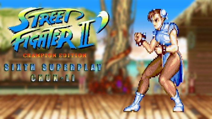 Street fighter iis chun li almost came with a shorter life bar