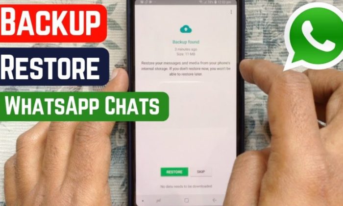 Whatsapp could soon backup chat history and media onto google drive