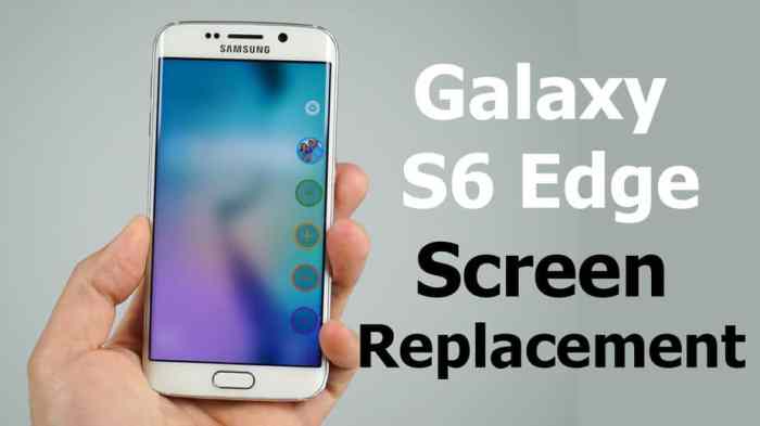 Samsung galaxy s6s display might be facing some issues