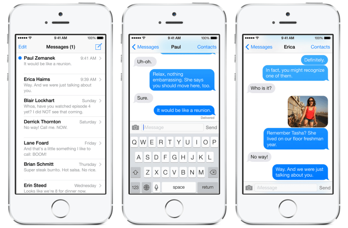 Apple messages bug fix