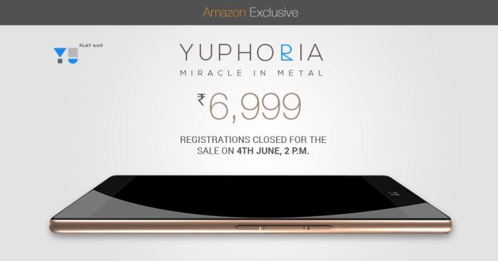 Yu yuphoria takes seconds to sell out