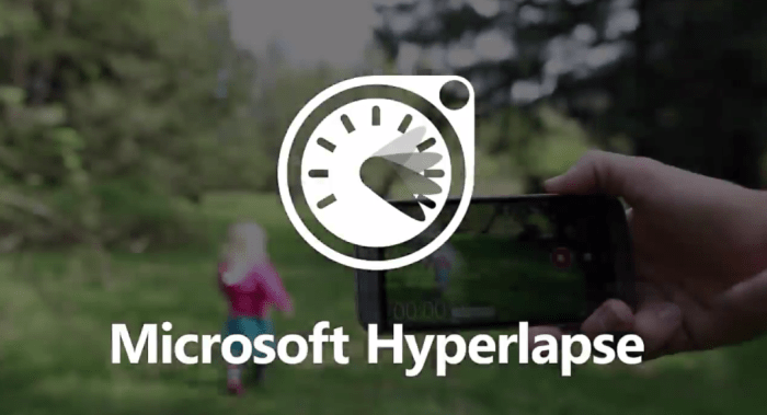 Microsoft takes on shaky videos with the hyperlapse app