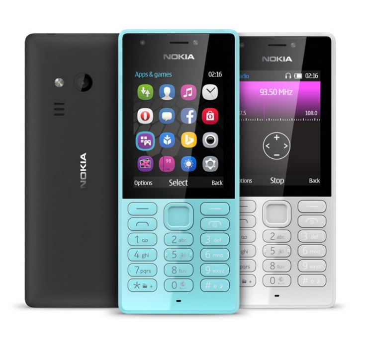 Nokia 216 feature phone announced