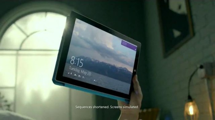 Microsoft surface 3 promoted via short videos