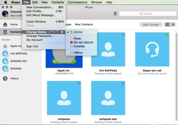 Skype for mac update