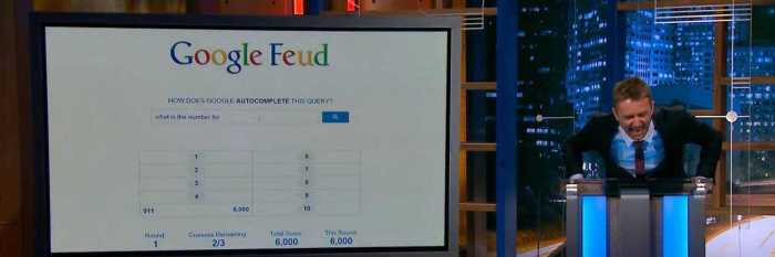 Google feud proves to be a boatload of fun