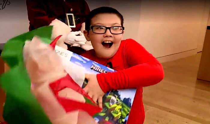 Boy gave up xbox donate blankets receives surprise from microsoft