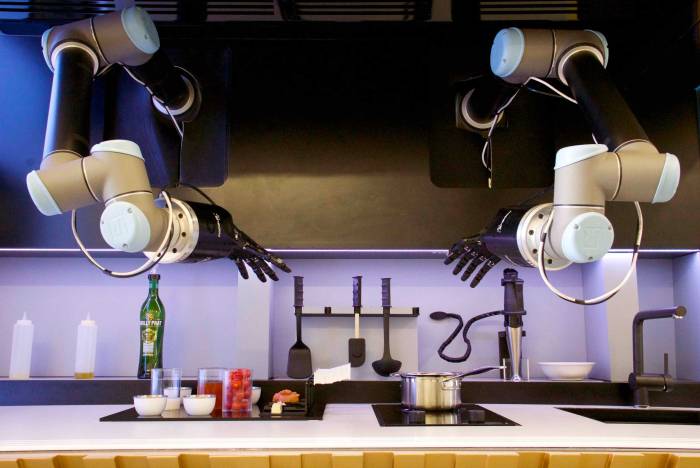 Robo chef could whip up a mean dish