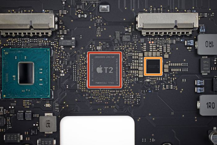 Imac pro t2 chip extra security