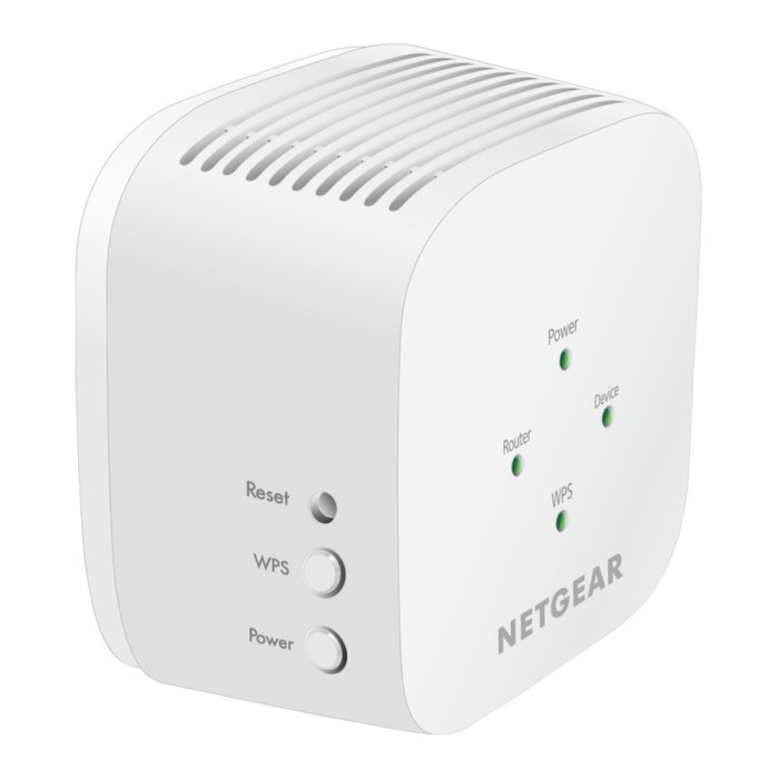 Netgear ac750 wifi range extender tells optimal position