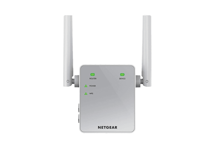 Netgear ac750 wifi range extender tells optimal position