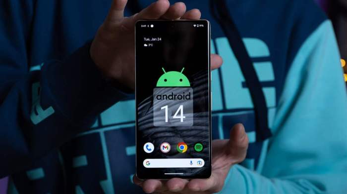 Android 14 new lock screen customization options accessibility features more