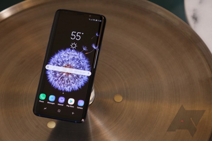 Samsung galaxy s9 may have fingerprint sensor in display