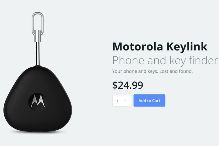 Motorola keylink back in stock after three months