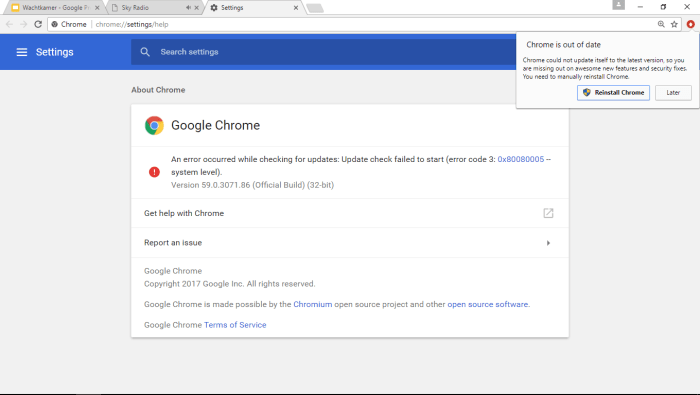 Google updates chrome on desktop with proactive safety check