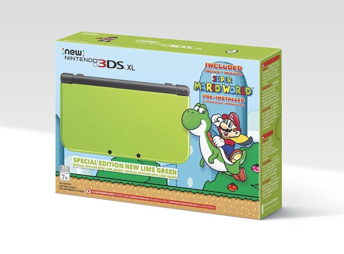 Limited edition yoshi nintendo 3ds xl unveiled