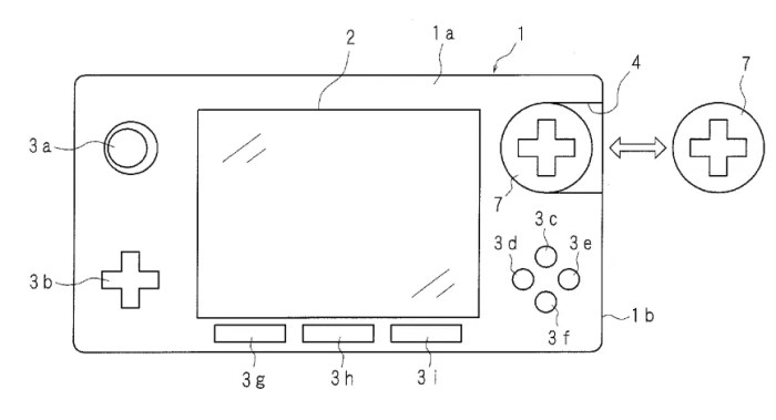 Nintendo nx patent modular controller