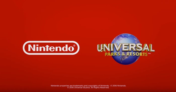 Nintendo signs theme park deal with universal studios