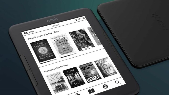 Barnes noble nook glowlight 3