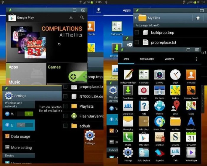 Multi window support could soon be making its way onto android