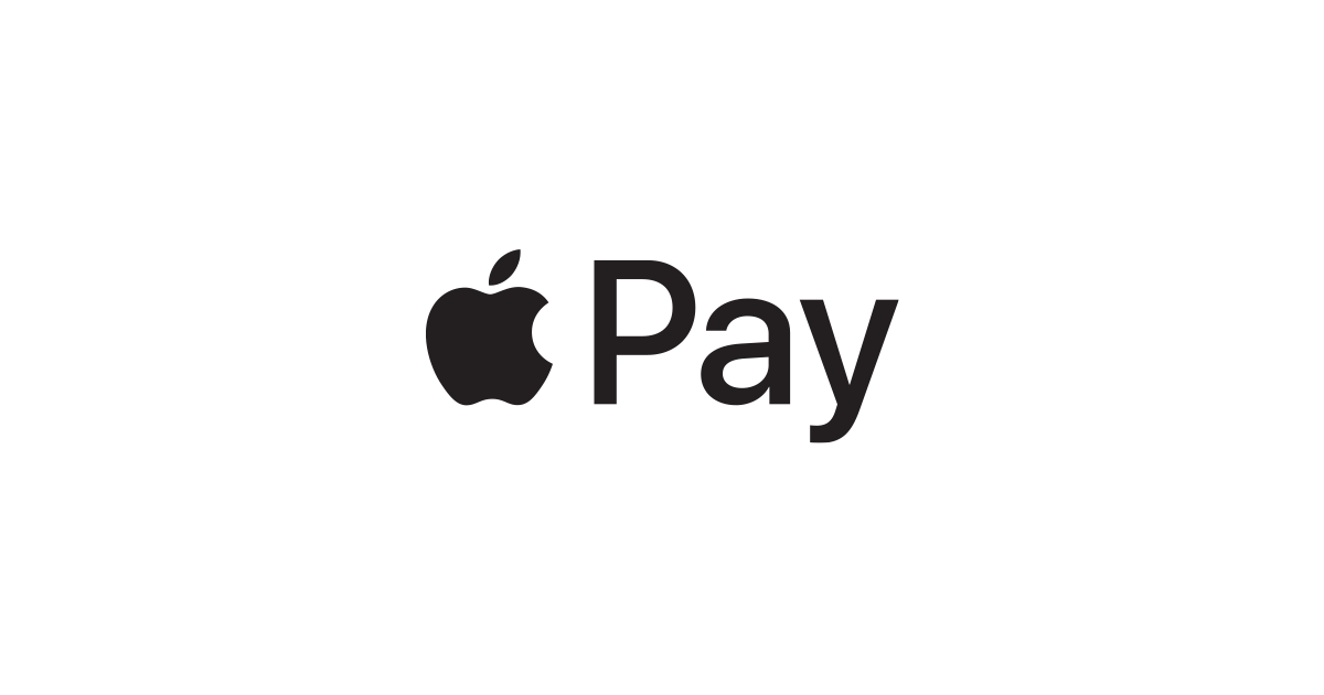 Apple pay decals identify businesses that supports the payment method