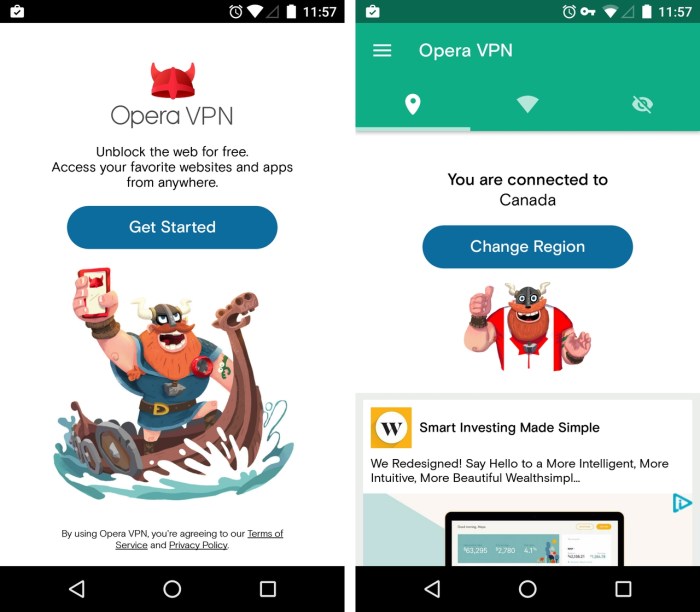 Opera vpn app for android released