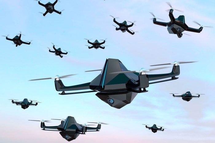 Us navy works on swarming drones