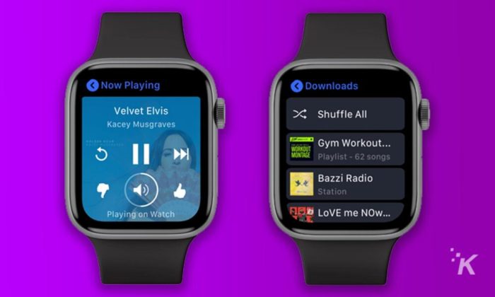 Pandora for apple watch will be available at launch