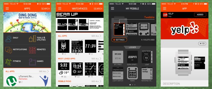 Pebble app store announced