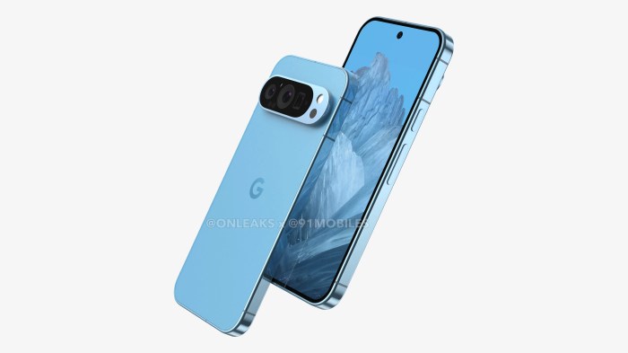 New render google pixel xl smartphone